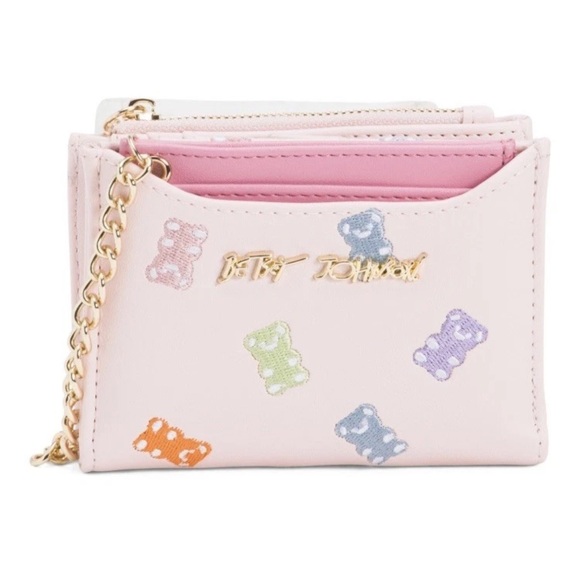 Betsey Johnson Handbags - Betsey Johnson Blush & Multi Gummy Bear Wallet with Card Case-NWT